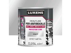 PEINTURE FER EXTERIEUR ARGENT METALLISE 0,25L