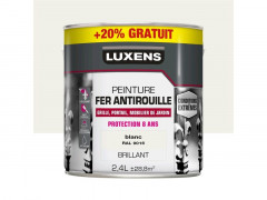 PEINTURE FER EXTERIEUR BLANC BRILLANT 2L+20%
