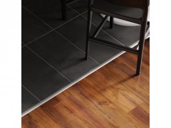 BARRE DE SEUIL ADHESIF BOMBE 30 X 830 MM ALUMINIUM MAT ARTENS