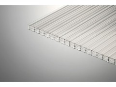 PLAQUE PLAT POLYCARBONATE CLAIR 400X98CM EP16MM