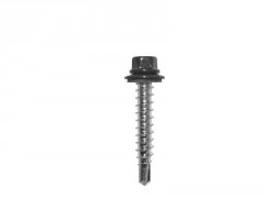 VIS 4,9X35MM ANTHRACITE RAL 7016 X25 POUR TOLE NERVURE