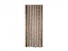RIDEAU PORTIERE CORDAGE COTON TRESSÉE 90X200 ECRU