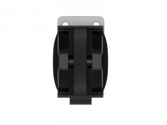 ROULETTE FIXE PLATINE FREIN NOIR DIAMETRE 50MM