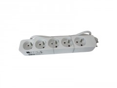 BLOC 5PRISES 1M BLANC