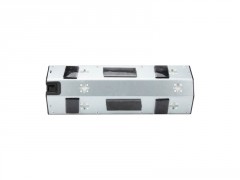 BLOC ANGLE CABLER 4PRISES GRIS