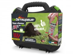 PIEGE ANTI TAUPES ET RATS TAUPIERS DETAUPEUR/ VALISETTE+4 RECH EN KIT
