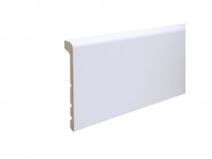 PLINTHE MDF 26X138X2400 MM BLANC