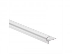 NEZ DE MARCHE ALU ARRONDI 10MM 2,5M MAT ARGENT
