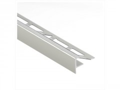 NEZ DE MARCHE ALU DROIT 10MM 2,5M MAT ARGENT