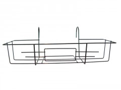 SUPPORT BALCONNIERE RECTANGULAIRE GRIS 55X22
