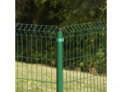 POTEAU ROND VERT HAUTEUR 175CM