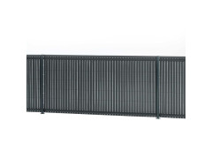 LAMELLE PVC 1,9X2,5M GRIS KIT de 50