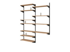 SERRE LIVRES ACIER 80X0,88 BLANC
