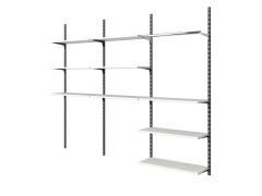 CREMAILLERE DOUBLE E50 200CM NOIR