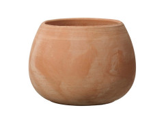 POT RD D27 H20CM TERRE CUITE ROSEE