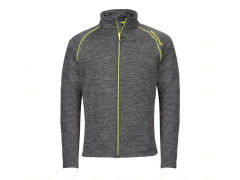 GILET LENNY GRIS CHINE/JAUNE FLUO TAILLE M