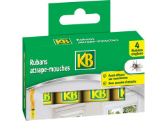 ANTI-MOUCHE RUBAN GLU LOT DE 4