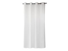 RIDEAU TAMISANT SUNNY BLANC COTON INSPIRE 140X280 CM
