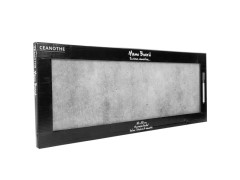 MEMO BOARD EFFET BETON GRIS 30X80