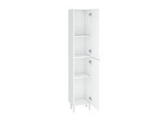COLONNE EASY2 BLANC MAT l.EUR 35 XP.32XH 186CM 2PORTES 4PIEDS