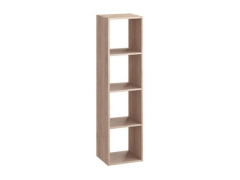 ETAGERE 4 CASES SPACEO KUB CHENE