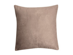 HOUSSE DE COUSSIN MANCHESTER SUEDINE 45X45 TAUPE