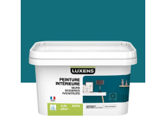 PEINTURE MUR SAT BLEU MIAMI 1 2,5L