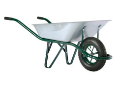 BROUETTE PREMS ACIER GALVANISE R GONFLEE 90L 100KG