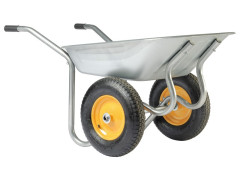 BROUETTE 2 ROUES START TWIN ACIER GALVANISE 90L 120KG