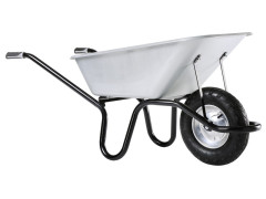 BROUETTE AKTIV EXCELLIUM ACIER GALVANISE ROUGE 120L 200KG