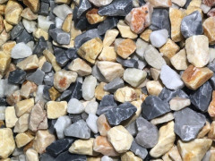 GRAVIER PIERRE NATURELLE MULTICOULEUR HAWAI 12/20 20KG