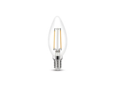 AMPOULE LED FLAMME LISSE VERRE E14 25W 249 LM CLAIRE 360D 2700K LEXMAN