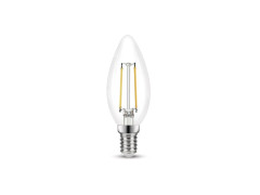 AMPOULE LED FLAMME LISSE VERRE E14 25W 249 LM CLAIRE 360D 4000K LEXMAN