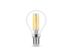 AMPOULE LED SPHERIQUE VERRE E14 40W 470LM CLAIRE 4000K LEXMAN