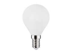 AMPOULE LED SPHERIQUE VERRE E14 60W 806LM OPALINE 4000K LEXMAN