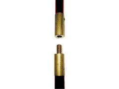 CANNE DE RAMONAGE POLYPROPYLENE ROUGE D18MM