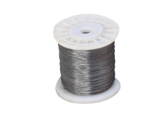 CABLE CLOTURE ELECTRIQUE ACIER GALVA D1.2MM/500M CHARGE RUPTURE 150KG