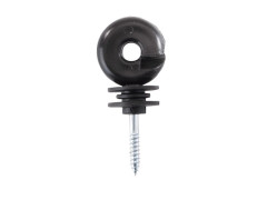 ISOLATEUR CLOTURE ELECTRIQUE ANNULAIRE FIL CABLE RUBAN NOIR LOT DE 25