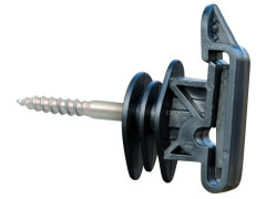 ISOLATEUR CLOTURE ELECTR A VISSER RUBAN 12-40MM/CORDON D8MM MAXI 25PC