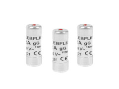 FUSIBLE A VOYANT 10,3X25,8 16A 250V NF SACHET 3