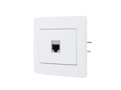 PRISE RJ45 CATEGORIE 6 FTP DIAM2 BLANC