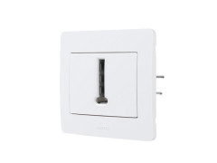 PRISE TELEPHONE 8 CONTACT DIAM2 BLANC