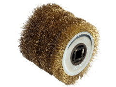 BROSSE FIL METAL DIAMETRE 120MM ALESAGE 19,5 MM EPAISSEUR 100