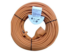 RALLONGE JARDIN H05VVF 2X1,5 MM2 16A 40M ORANGE