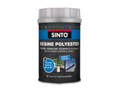 RESINE POLYESTER FER TRANSPARENT 1L SINTO