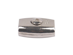 ATTACHE CORDE PLAT ZAMACK POUR CORDE 4MM /2 STANDERS