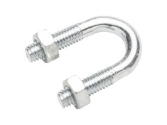 BRIDE FIXATION TUBE ACIER ZINGUE 6MM LARG13MM STANDERS