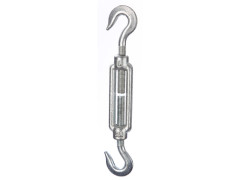 TENDEUR 2 CROCHETS ACIER ZINGUE 200KG POUR CABLE D12MM STANDERS