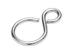 ESSE INEGALE 2X4 /10MM ACIER CHROME 4PCS STANDERS