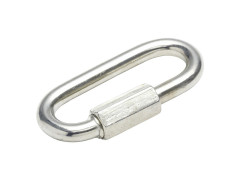 MAILLON RAPIDE/ CHAINE ACIER ZINGUE OVAL 6MM 200KG 1PC STANDERS